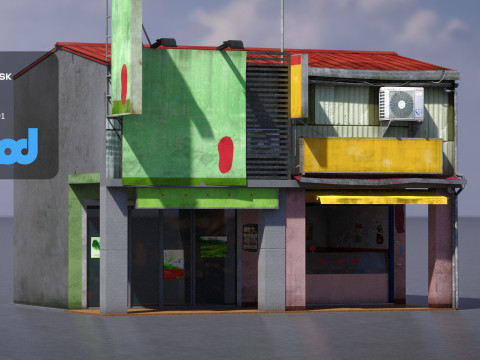 TW House 007 Modèle 3D