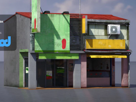 TW House 007 3D Model