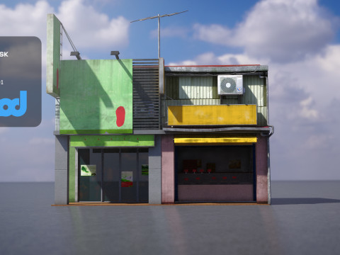 TW House 007 Modèle 3D