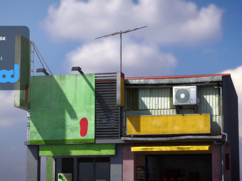 TW House 007 Modèle 3D