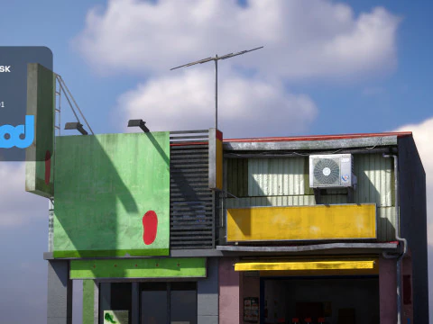 TW House 007 3D Model