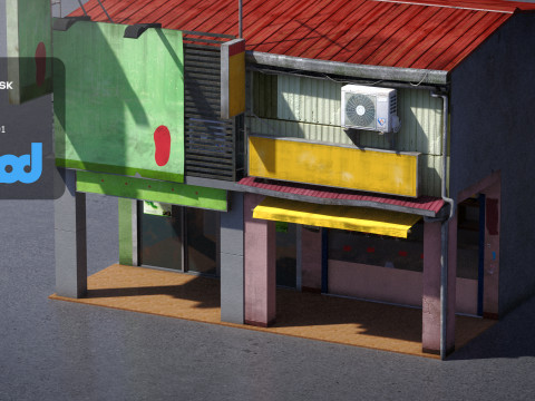 TW House 007 Modèle 3D