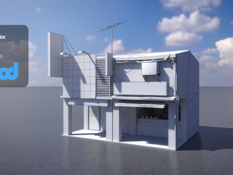 TW House 007 Modèle 3D