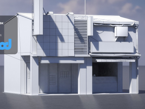 TW House 007 Modèle 3D