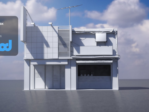 TW House 007 Modèle 3D