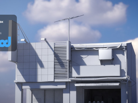 TW House 007 Modèle 3D