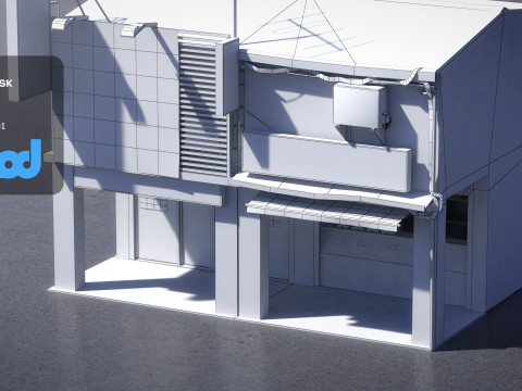 TW House 007 Modèle 3D