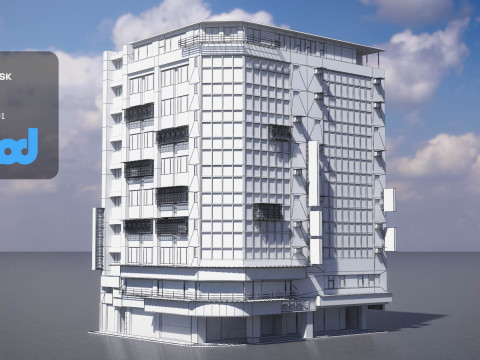 Tw House 008 Model 3D