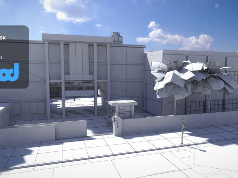 Tw School 3D Model
