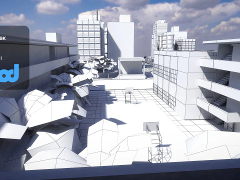 Tw School 3D Model