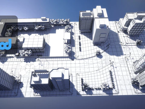 Tw School 3D Model