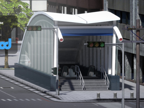 Krt Formosa Boulevard Station 3Dモデル