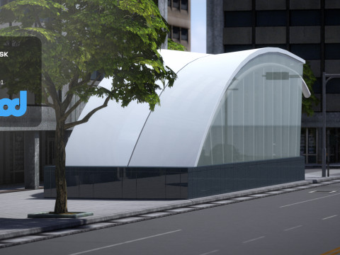 Krt Formosa Boulevard Station 3D Model