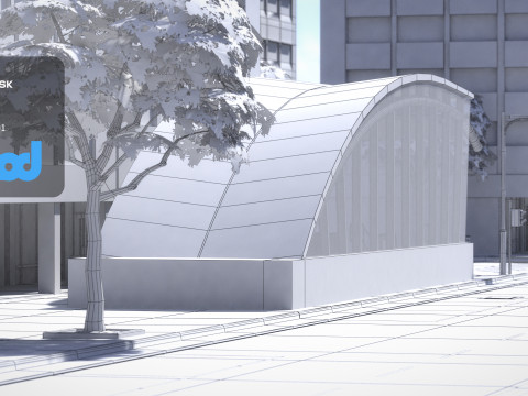 Krt Formosa Boulevard Station 3D Model