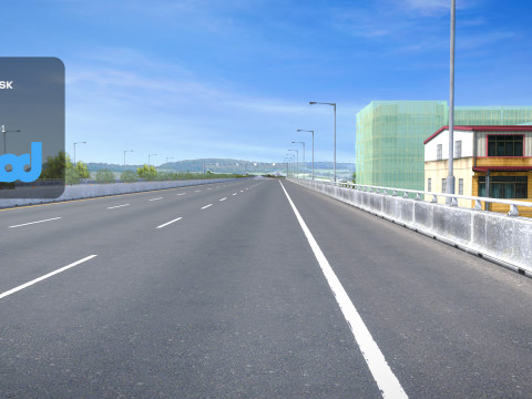 Tw Highway Modello 3D