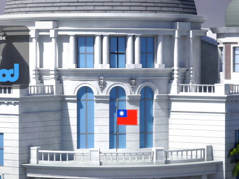 TW ControlYuan 3D Model