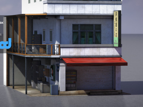 TW House 010 Modello 3D