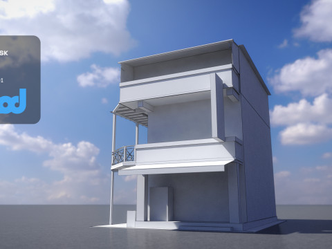 TW House 010 Modello 3D