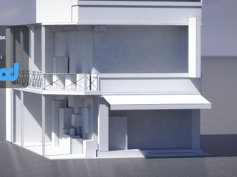 TW House 010 Modello 3D