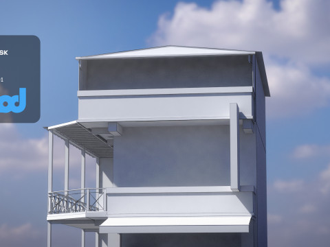 TW House 010 Modello 3D