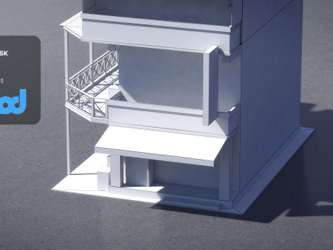 TW House 010 Modello 3D