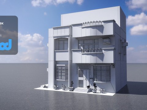 TW House 012 Model 3D