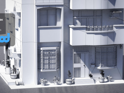 TW House 012 Model 3D