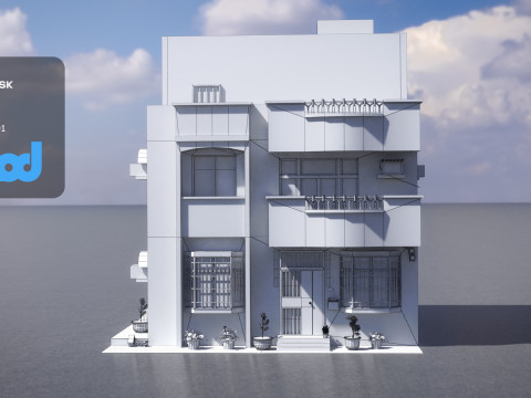 TW House 012 Model 3D