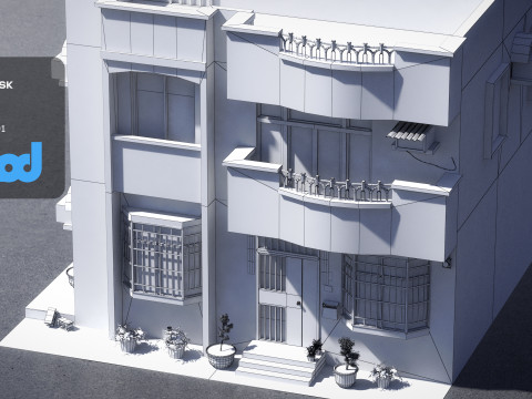 TW House 012 Model 3D