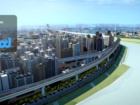 S2 Otoyolu 01 3D Model