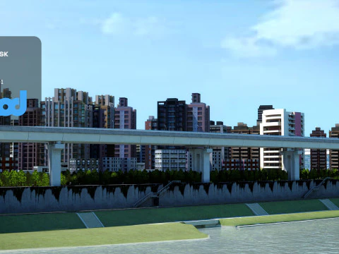 S2 Highway 01 3D Model