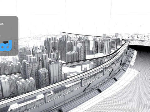 S2 Highway 01 3D Model