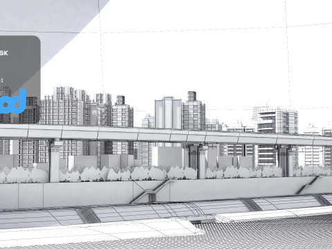 S2 Highway 01 3D Model