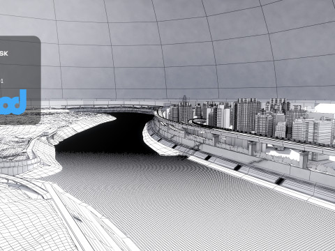 S2 Highway 01 Model 3D