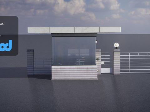 Guard Station Modello 3D