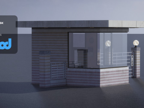 Guard Station Modello 3D