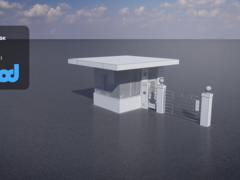 Guard Station Modello 3D