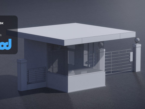 Guard Station Modello 3D