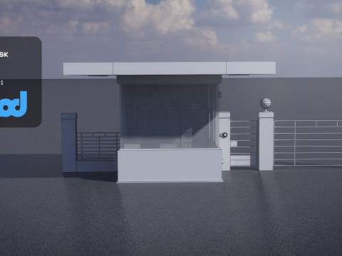 Guard Station Modello 3D
