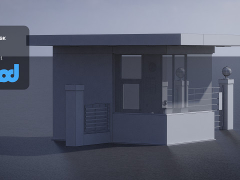 Guard Station Modello 3D