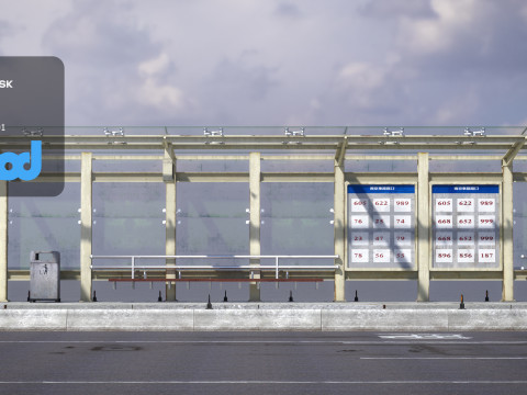TW Buslane 3D Модель