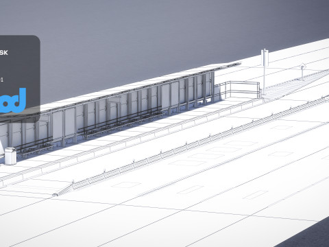TW Buslane 3D Модель
