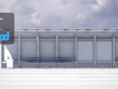 TW Buslane 3D Model