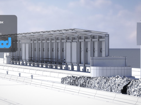 TW Buslane 3D Модель