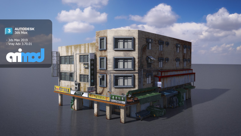 TW 3F Apartment 3D Модель .c4d .max .obj .3ds .fbx .stl .blend