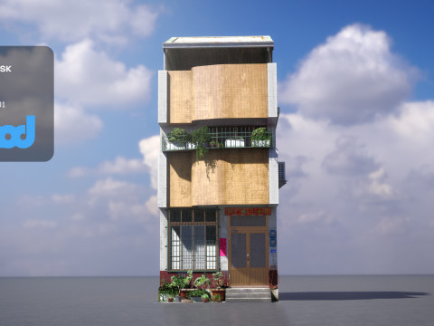 TW House 013 Modèle 3D