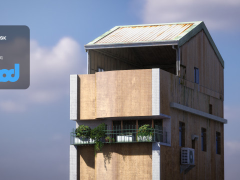 TW House 013 Modèle 3D