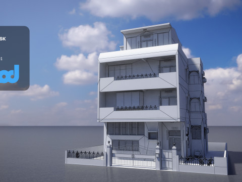 TW House 015 Modèle 3D