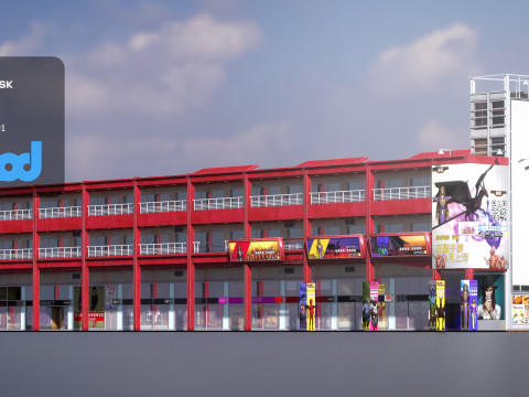TW Xinyi Vieshow Side Building 3D 모델