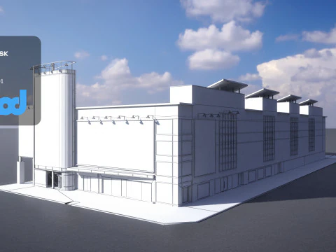 TW Xinyi Vieshow Side Building 3D Model
